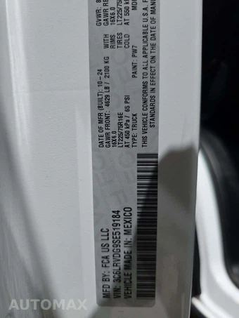 2025 Ram ProMaster 2500 Cargo Van Tradesman w/Passenger Seat High Roof 159.0" WB - miniatura 5