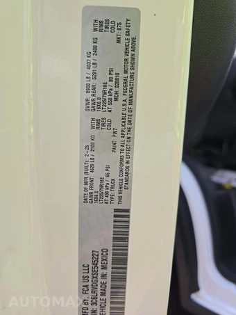 2025 Ram ProMaster 2500 Cargo Van Tradesman w/Passenger Seat High Roof 159.0" WB - miniatura 5