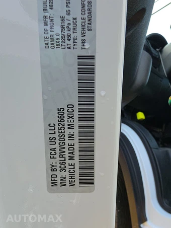 2025 Ram ProMaster 2500 Cargo Van Tradesman w/Passenger Seat Low Roof 136.0" WB - miniatura 14