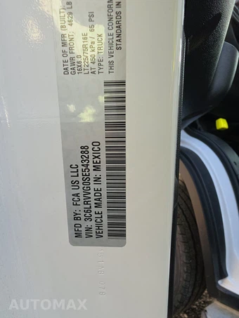 2025 Ram ProMaster 2500 Cargo Van Tradesman w/Passenger Seat Low Roof 136.0" WB - miniatura 14