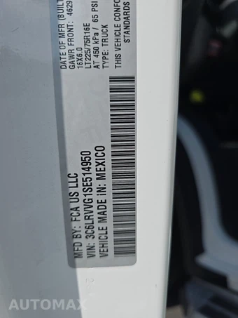 2025 Ram ProMaster 2500 Cargo Van Tradesman w/Passenger Seat Low Roof 136.0" WB - miniatura 13
