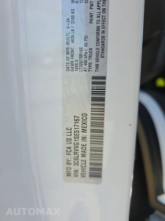 2025 Ram ProMaster 2500 Cargo Van Tradesman w/Passenger Seat Low Roof 136.0" WB - miniatura 14
