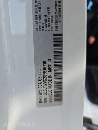 2025 Ram ProMaster 2500 Cargo Van Tradesman w/Passenger Seat Low Roof 136.0" WB - miniatura 15