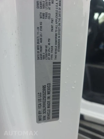 2025 Ram ProMaster 2500 Cargo Van Tradesman w/Passenger Seat Low Roof 136.0" WB - miniatura 13