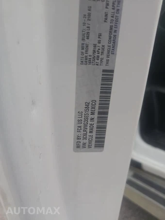 2025 Ram ProMaster 2500 Cargo Van Tradesman w/Passenger Seat Low Roof 136.0" WB - miniatura 13