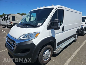 2025 Ram ProMaster 2500 Cargo Van Tradesman w/Passenger Seat Low Roof 136.0" WB - samochód z USA z aukcji Manheim, oferta Kup Teraz w AUTOMAX