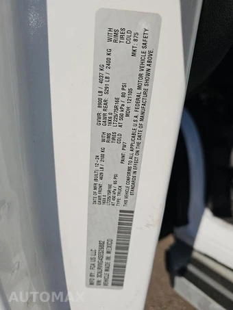2025 Ram ProMaster 2500 Cargo Van Tradesman w/Passenger Seat Low Roof 136.0" WB - miniatura 13