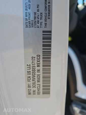 2025 Ram ProMaster 2500 Cargo Van Tradesman w/Passenger Seat Low Roof 136.0" WB - miniatura 14