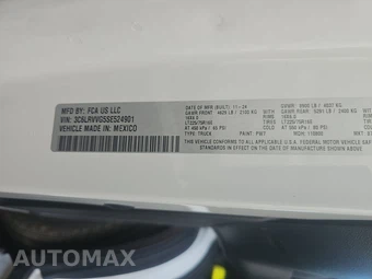 2025 Ram ProMaster 2500 Cargo Van Tradesman w/Passenger Seat Low Roof 136.0" WB - miniatura 13