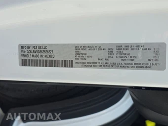 2025 Ram ProMaster 2500 Cargo Van Tradesman w/Passenger Seat Low Roof 136.0" WB - miniatura 13
