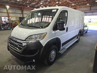 2025 Ram ProMaster 2500 Cargo Van Tradesman w/Passenger Seat Low Roof 136.0" WB - samochód z USA z aukcji Manheim, oferta Kup Teraz w AUTOMAX