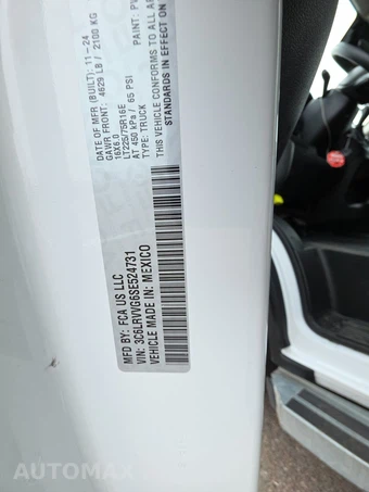 2025 Ram ProMaster 2500 Cargo Van Tradesman w/Passenger Seat Low Roof 136.0" WB - miniatura 13