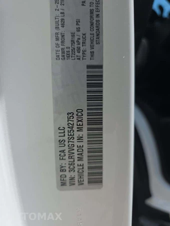 2025 Ram ProMaster 2500 Cargo Van Tradesman w/Passenger Seat Low Roof 136.0" WB - miniatura 5