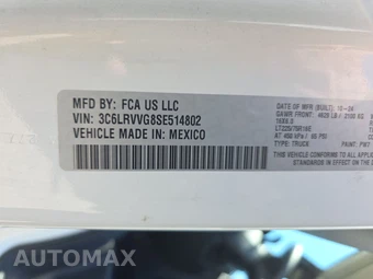 2025 Ram ProMaster 2500 Cargo Van Tradesman w/Passenger Seat Low Roof 136.0" WB - miniatura 13