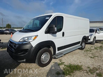 2025 Ram ProMaster 2500 Cargo Van Tradesman w/Passenger Seat Low Roof 136.0" WB - samochód z USA z aukcji Manheim, oferta Kup Teraz w AUTOMAX