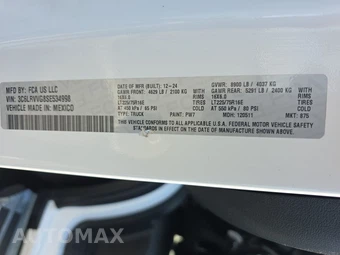 2025 Ram ProMaster 2500 Cargo Van Tradesman w/Passenger Seat Low Roof 136.0" WB - miniatura 14