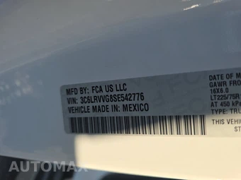 2025 Ram ProMaster 2500 Cargo Van Tradesman w/Passenger Seat Low Roof 136.0" WB - miniatura 14