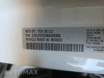 2025 Ram ProMaster 2500 Cargo Van Tradesman w/Passenger Seat Low Roof 136.0" WB - miniatura 13