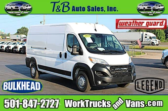 2025 Ram ProMaster 3500 Cargo Van Tradesman w/Passenger Seat High Roof 159.0" WB - samochód z USA z aukcji Manheim, oferta Kup Teraz w AUTOMAX