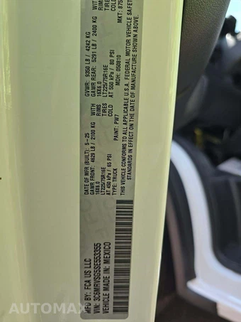 2025 Ram ProMaster 3500 Cargo Van Tradesman w/Passenger Seat High Roof 159.0" WB - miniatura 5