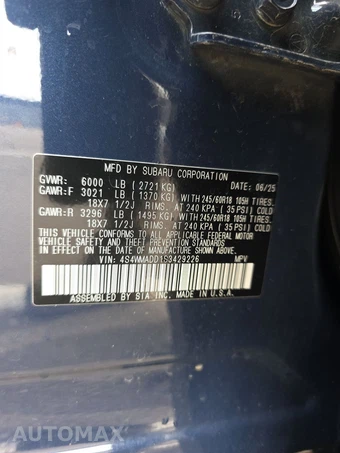 2025 Subaru Ascent Premium 7-Passenger - miniatura 15