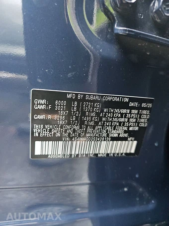2025 Subaru Ascent Premium 7-Passenger - miniatura 15