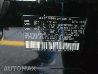2025 Subaru Ascent Premium 7-Passenger - miniatura 15