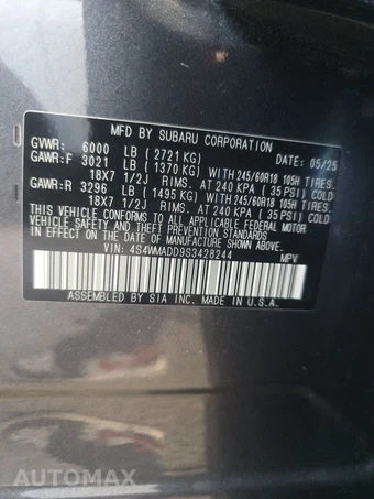 2025 Subaru Ascent Premium 7-Passenger - miniatura 15