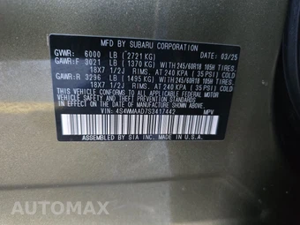 2025 Subaru Ascent Premium 8-Passenger - miniatura 15