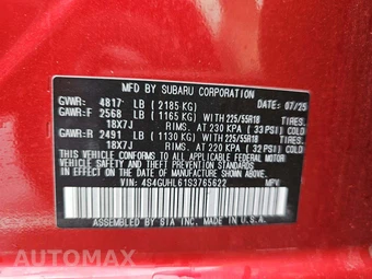 2025 Subaru Crosstrek Limited - miniatura 5
