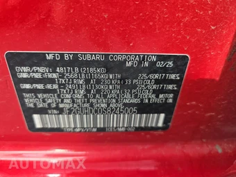 2025 Subaru Crosstrek Premium - miniatura 14