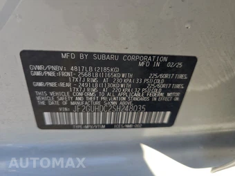2025 Subaru Crosstrek Premium - miniatura 14