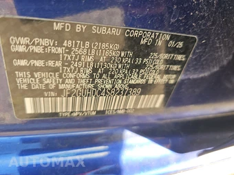 2025 Subaru Crosstrek Premium - miniatura 14