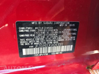 2025 Subaru Crosstrek Premium - miniatura 14