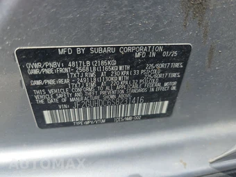 2025 Subaru Crosstrek Premium - miniatura 14