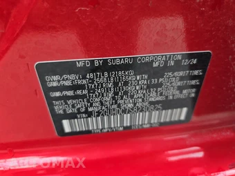 2025 Subaru Crosstrek Premium - miniatura 14