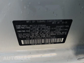 2025 Subaru Crosstrek Premium - miniatura 14