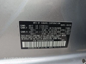 2025 Subaru Crosstrek Sport - miniatura 14