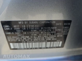 2025 Subaru Crosstrek Sport - miniatura 14
