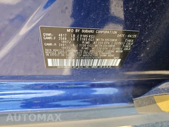 2025 Subaru Crosstrek Sport - miniatura 14