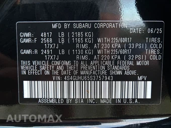 2025 Subaru Crosstrek Wilderness - miniatura 34