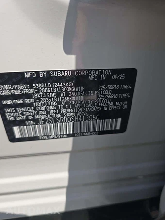 2025 Subaru Forester Hybrid Limited - miniatura 5