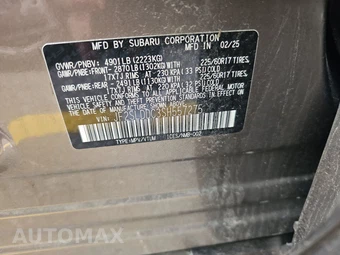 2025 Subaru Forester Premium - miniatura 14