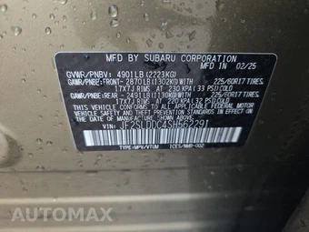 2025 Subaru Forester Premium - miniatura 14