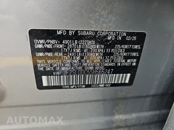 2025 Subaru Forester Premium - miniatura 14