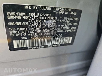 2025 Subaru Forester Premium - miniatura 14