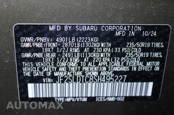 2025 Subaru Forester Touring - miniatura 14
