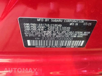 2025 Subaru Impreza – miniatura 5