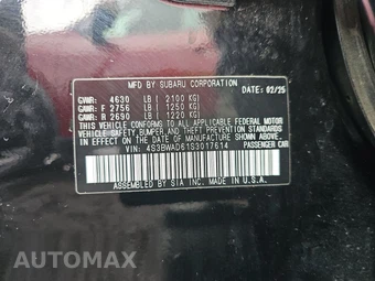 2025 Subaru Legacy Premium – miniatura 14