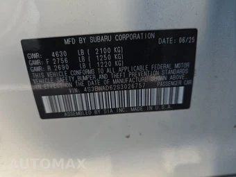 2025 Subaru Legacy Premium - miniatura 14